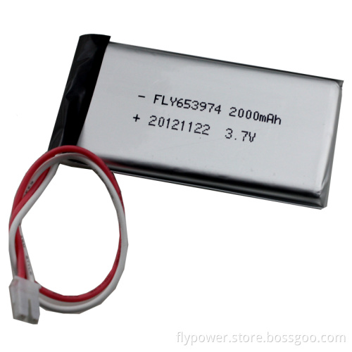 Lithium Battery Pack 3.7V 2000mAh